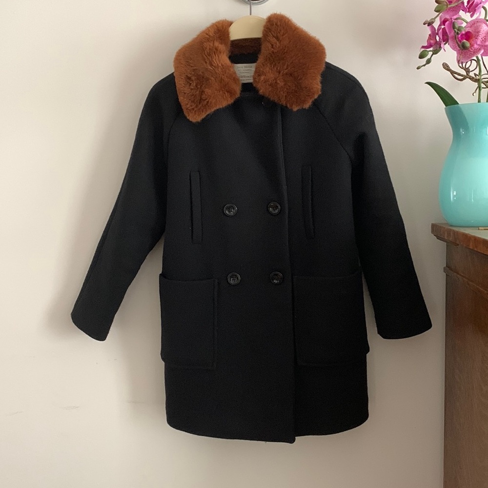 Zara Girls Winter Wool coat size 11-12 year old